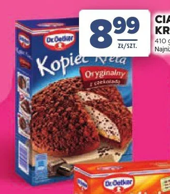 Ciasto Kopiec Kreta Dr.Oetker promocja w Stokrotka