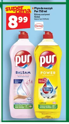 Płyn do naczyń Pur Balsam promocja w TOPAZ