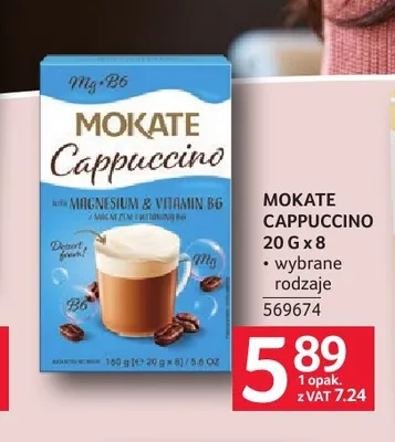 Cappuccino Mokate promocja w Selgros
