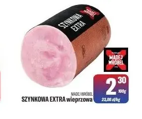 Szynkowa extra wieprzowa Madej Wróbel promocja w Tomi Markt