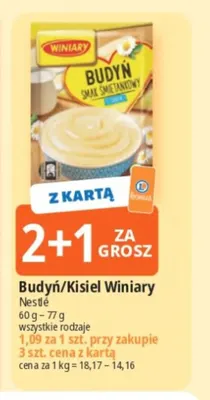 Budyń Winiary promocja w Leclerc