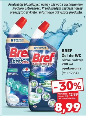 Żel do WC różne rodzaje promocja w Kaufland