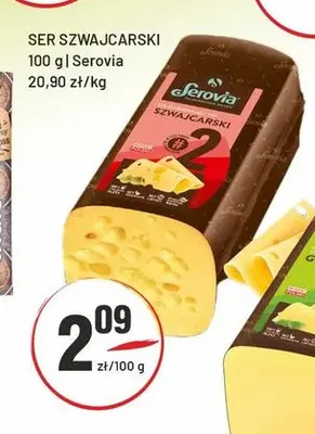 Ser Szwajcarski Serovia promocja w Sedal