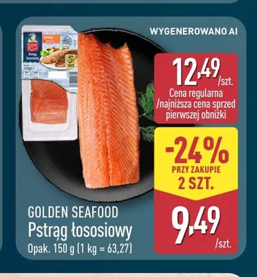 Pstrąg łososiowy Golden Seafood promocja w Aldi