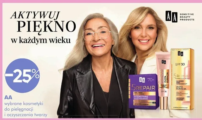 Krem do twarzy aa promocja w Super-Pharm