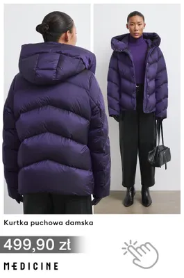 Kurtka puchowa damska Medicine promocja w Medicine