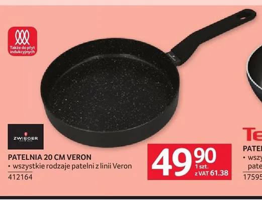 Patelnia 20cm Zwieger Veron promocja w Selgros