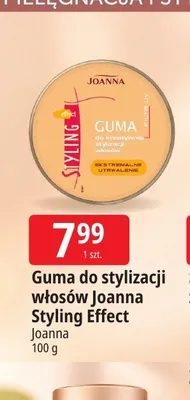 Guma do stylizacji włosów Joanna Styling Effect promocja w Leclerc