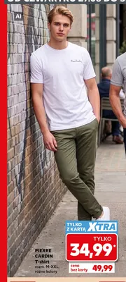 T-shirt Pierre Cardin promocja w Kaufland
