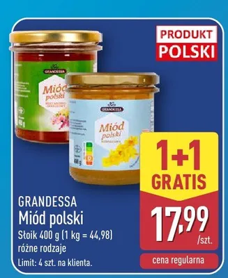 Miód polski promocja w Aldi
