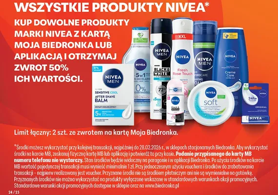 Men 5w1 Micelarna Pielęgnacja promocja w Biedronka