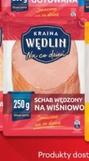 Schab wędzony na wiśniowo promocja w Biedronka