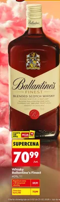Whisky Blended Scotch Whisky Finest promocja w Biedronka