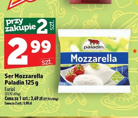 Mozzarella Fellino promocja w TOPAZ