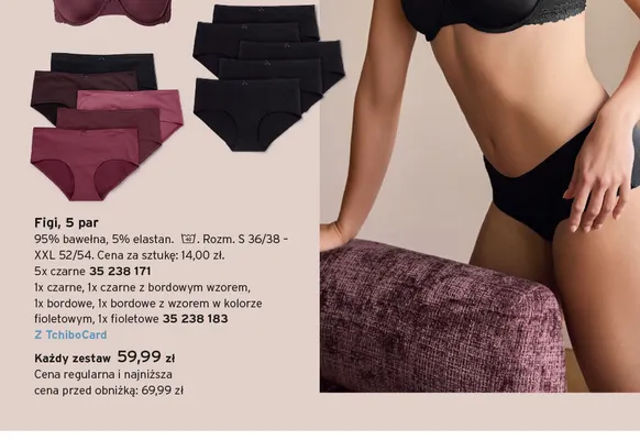 Figi 5-pak Tchibo promocja w Tchibo