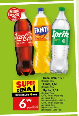 Napój gazowany Fanta Original promocja w Twój Market
