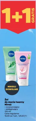 Żel do mycia twarzy Nivea oczyszczający promocja w Netto