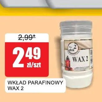 Wkład parafinowy 54 h Maxpol promocja w Bingo