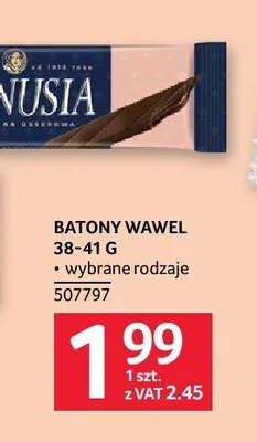 Batony Wawel Danusia 38-41g promocja w Selgros