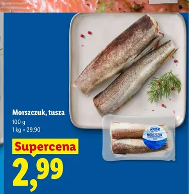 Morszczuk tusza promocja w Lidl