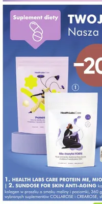 Suplement diety Mio-Inozytol Forte Health Labs Care promocja w Super-Pharm