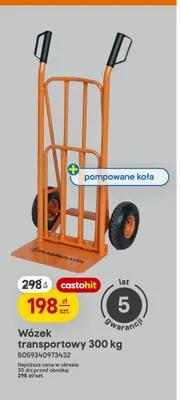 Wózek transportowy 300 kg Magnusson promocja w Castorama