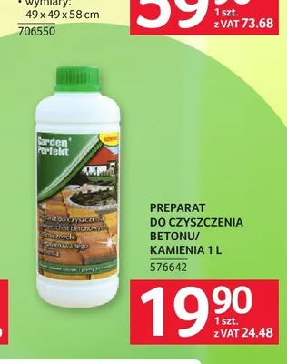 Preparat do czyszczenia betonu/kamienia Garden Perfekt promocja w Selgros