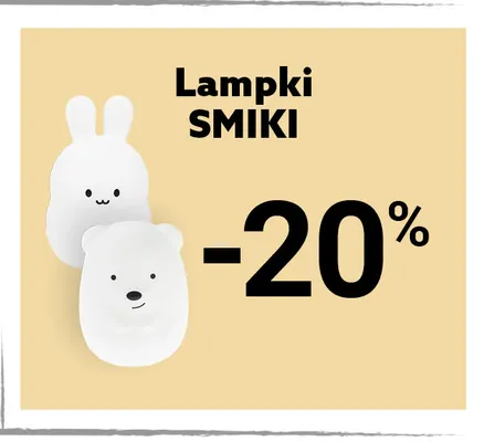 Lampki Smiki promocja w Smyk