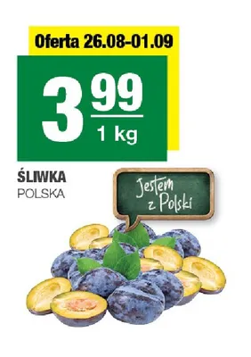 Śliwka polska promocja w SPAR
