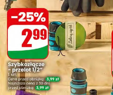 Szybkozłącze - przelot 1/2" Dino promocja w Dino