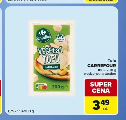 Tofu wędzone Carrefour Sensation promocja w Carrefour Express