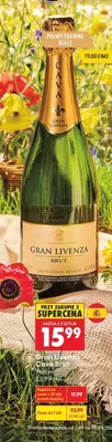 Wino Cava Gran Livenza Brut promocja w Biedronka