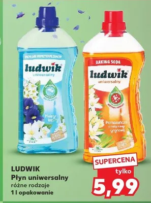 Płyn uniwersalny Ludwik promocja w Kaufland