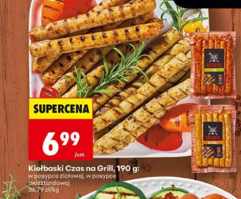 Kiełbaski Czas na Grill promocja w Biedronka