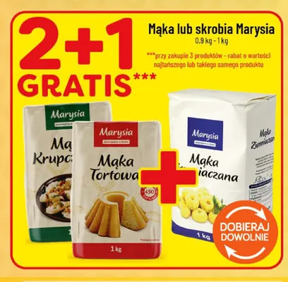 Mąka Tortowa Marysia promocja w POLOmarket