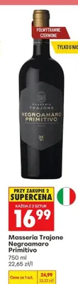Wino Negroamaro Primitivo promocja w Biedronka