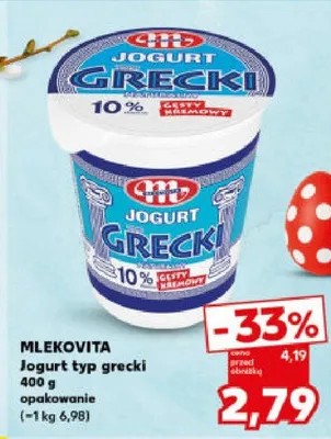 Jogurt typ grecki promocja w Kaufland