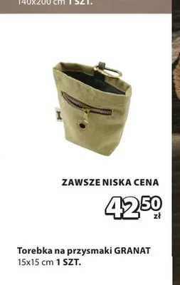 Torebka na przysmaki Granit 15x15 cm promocja w Jysk
