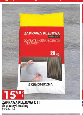 Zaprawa klejowa C1T do glazury i terakoty promocja w Merkury Market