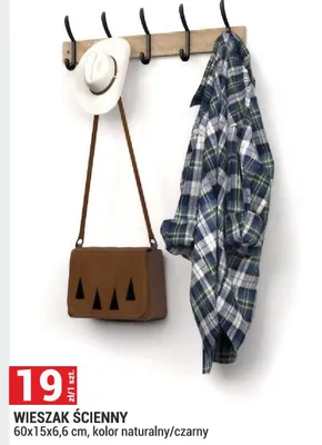 Wieszak ścienny promocja w Merkury Market