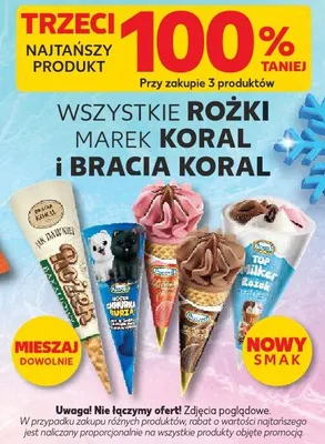 Lody różne rodzaje promocja w Kaufland