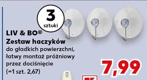 Zestaw haczyków promocja w Kaufland