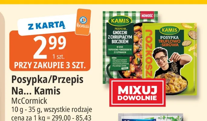 Posypka/Przepis Na... Kamis promocja w Leclerc