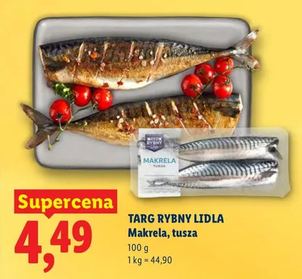 Makrela, tusza promocja w Lidl