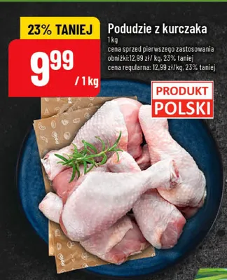 Podudzie z kurczaka promocja w POLOmarket