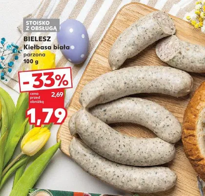 Kiełbasa biała porzona promocja w Kaufland