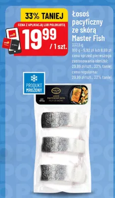 Łosoś pacyficzny ze skórą promocja w POLOmarket