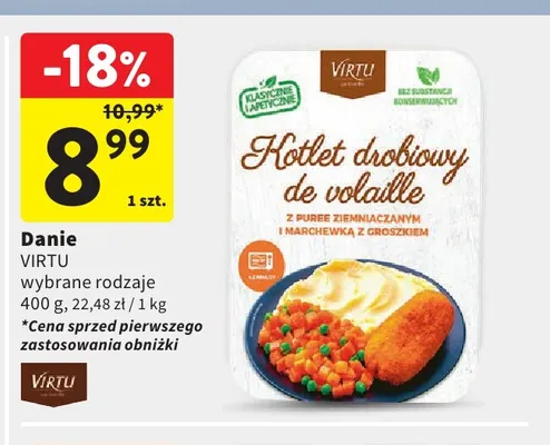 Danie Virtu promocja w Intermarche