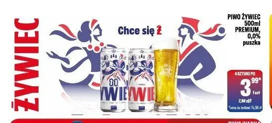 Piwo bezalkoholowe Żywiec promocja w Tomi Markt
