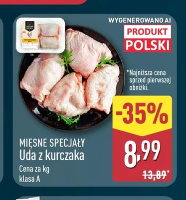 Uda z kurczaka klasa A Mięsne Specjały promocja w Aldi